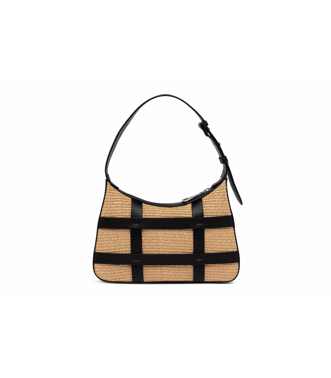 ラフィアサッチェルバッグ 詳細画像 ベージュ 2